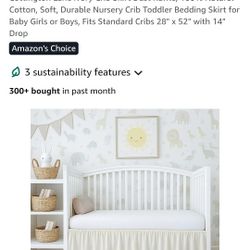 Crib Bed Skirt 