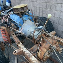 1970 Ford Bronco Chassis With Engine And Trans Clean Title 
