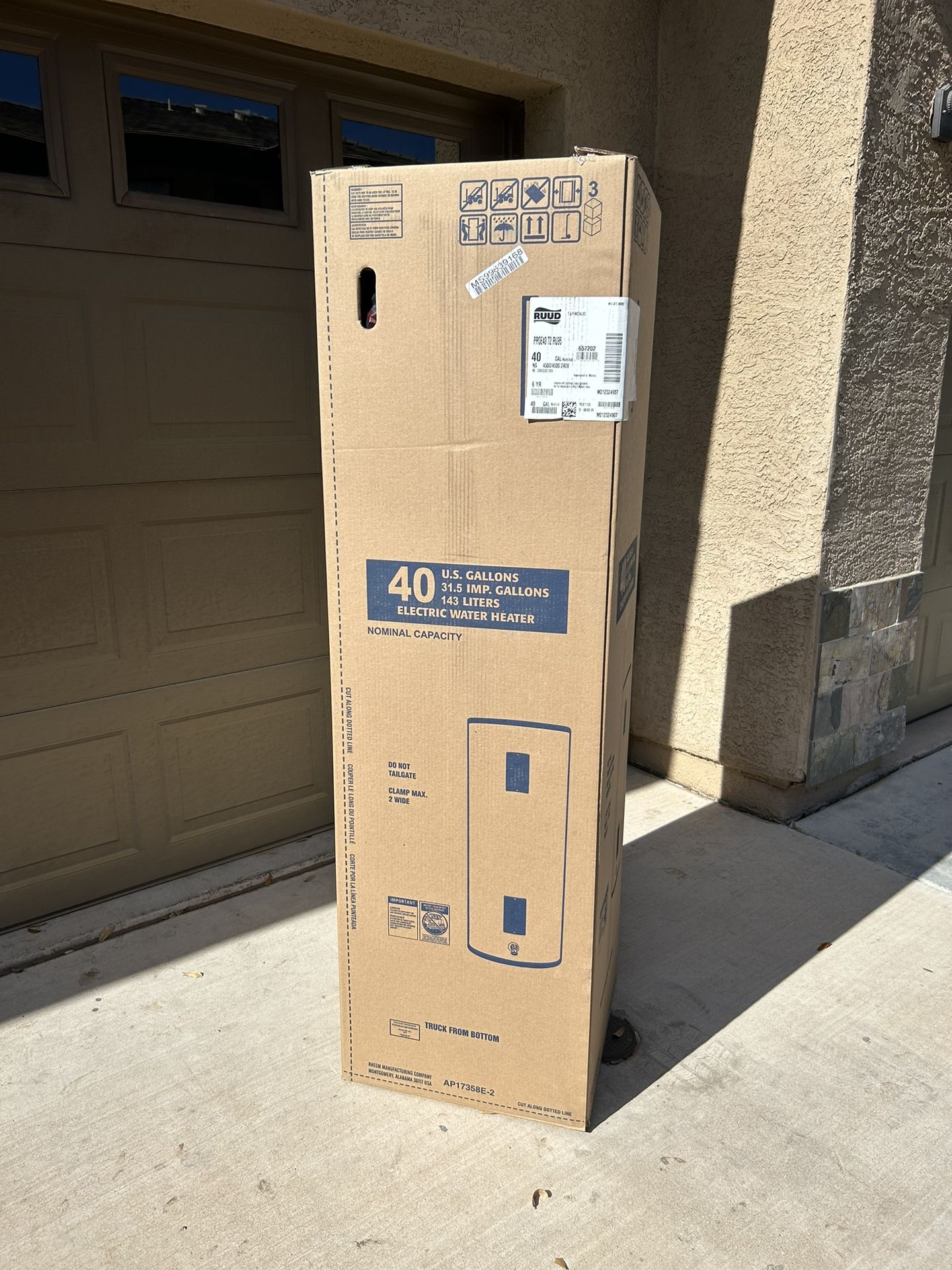 40 Gallon Electric Water Heater