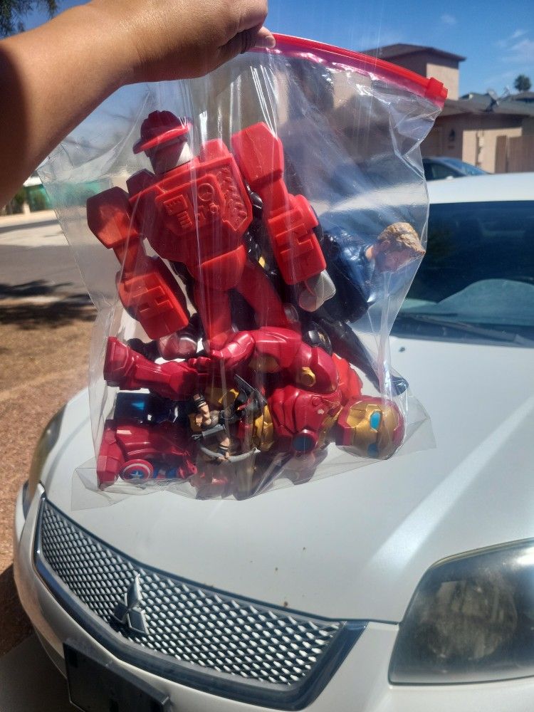 Batman Captain America Iron Man