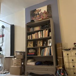 100+ Pound Vintage Bookshelf 