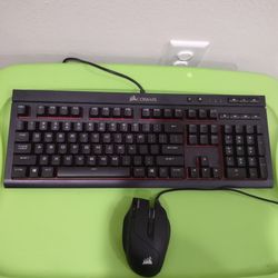 Corsair Gaming Keyboard And Mouse