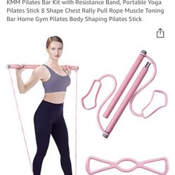 KMM Pilates Bar Kit with Resistance Band