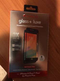 iPhone 6+, 7+, 8+ Zagg screen protector