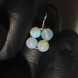Natural Opal Bead (925) Pendant