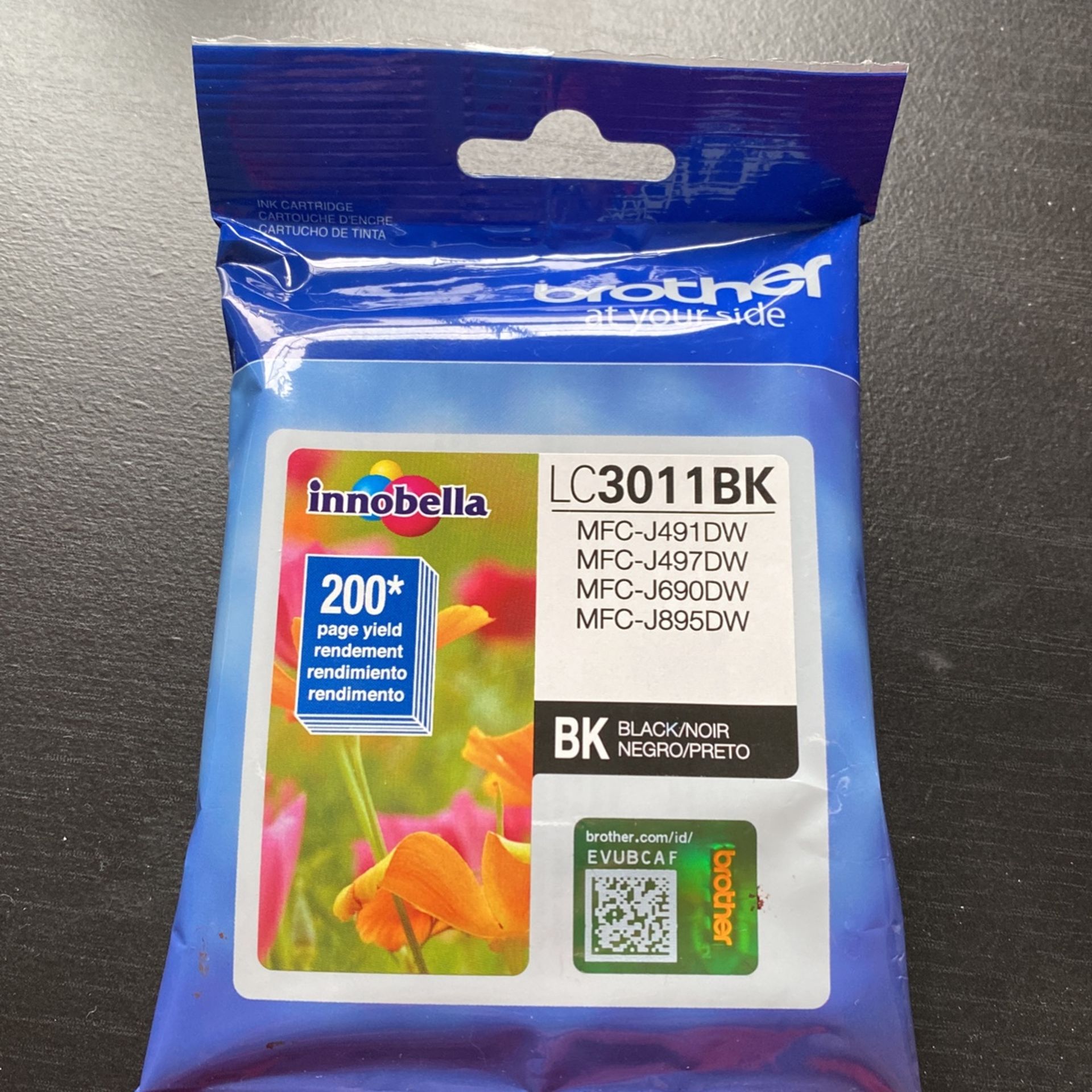 New Brother Printer Black Ink