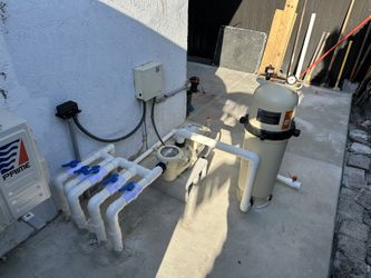 Pool Filter And Pump Insatlation