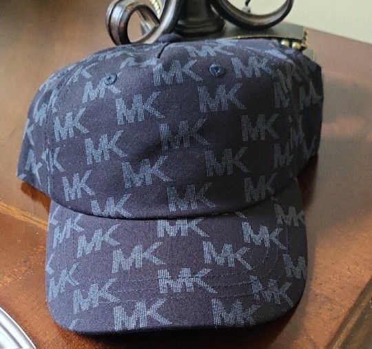Michael Kors Black And Gray Logo Cap