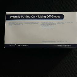 One Time Use Gloves