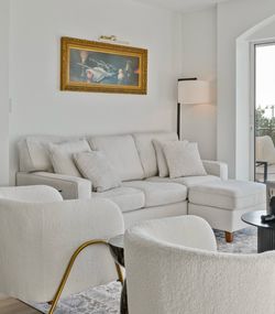 Matter Brothers Sofa and Ottoman