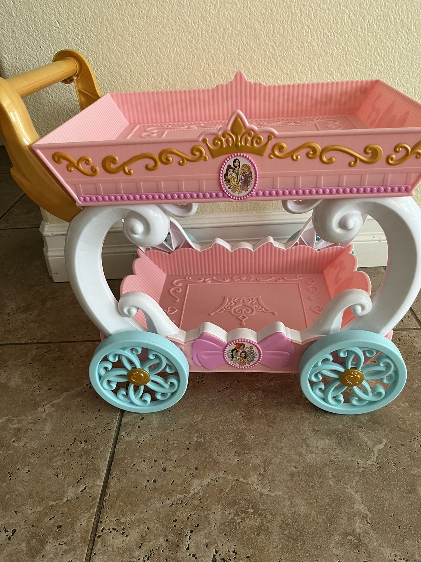 Toddler Princess Tea Cart 