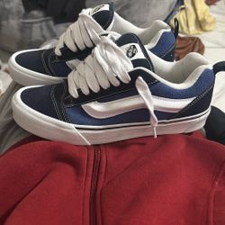 vans knu school blue
