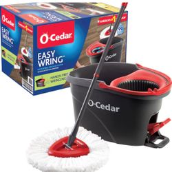 Great Condition O-Cedar EasyWring Spin Mop and Bucket System