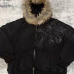 Y2K FUR HOODIE