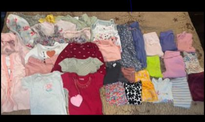 Baby Girl size 9 months clothes- 36 items