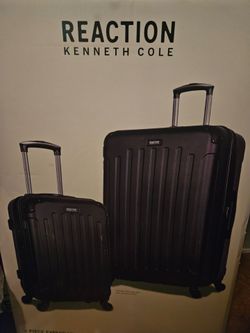 New Reaction Kenneth Cole 2 Piece Expandable Spinner Luggage Set 20" & 28"