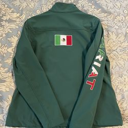 Womans Ariat Green/Mexico Jacket 