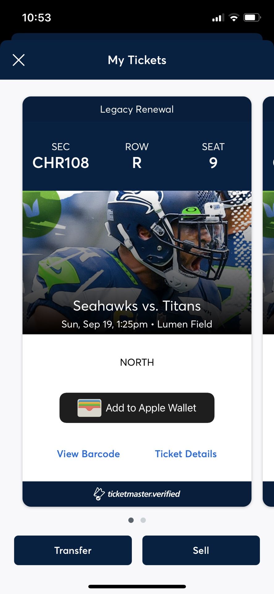Seahawks Vs. Tennessee Titans