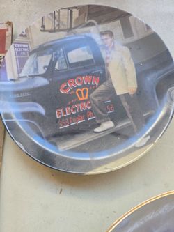 Large elvis plate $15 smaller is more rare $20