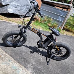 20" Fat Tires Folding Electric Bike