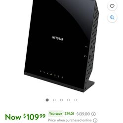 NETGEAR Cable Modem Router Combo C6250