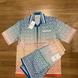 Casablanca Monogram Silk Set(Large,2XL)