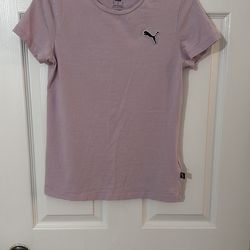 Lavender Puma Short Sleeved T-shirt
