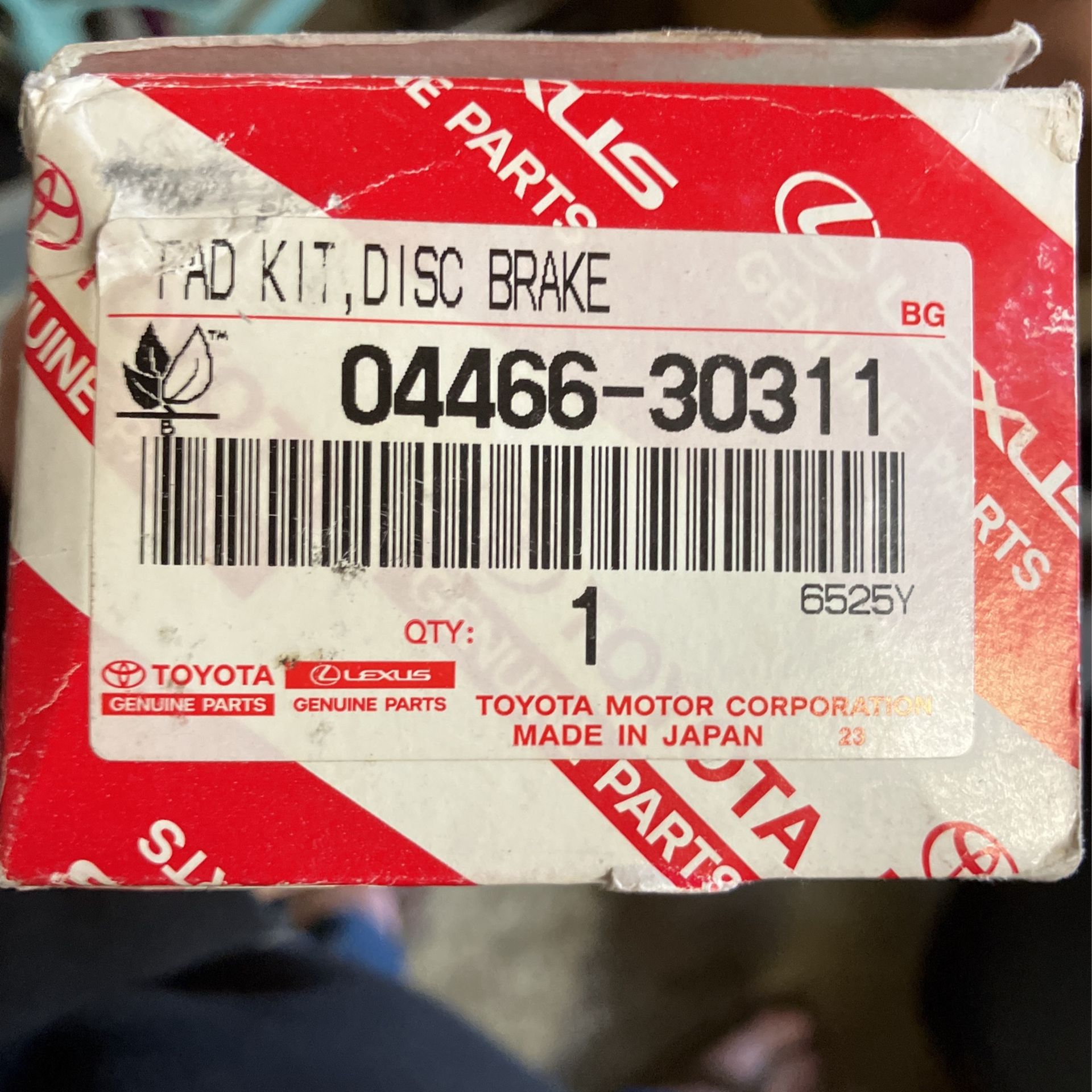 2014+ Lexus Brake Pads brand new inbox