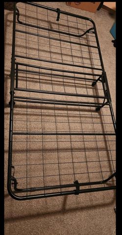 Foldable Metal Bed Frame,Roll Away Frame.