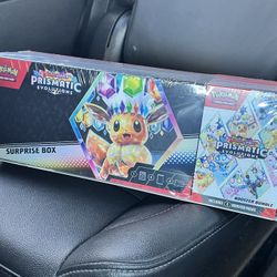 Prismatic Surprise Box And Booster Bundle Collection $110