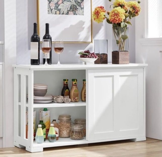WHITE FARMHOUSE Buffet, Sideboard, Console Table