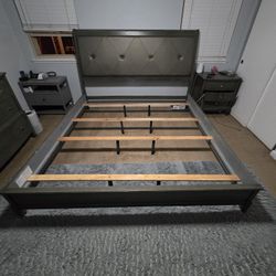 Dark Gray Bedroom Set