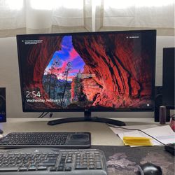 LG 32” 1080p Monitor