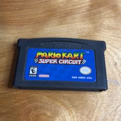 Nintendo Gameboy Advance - Mario Kart Super Circuit