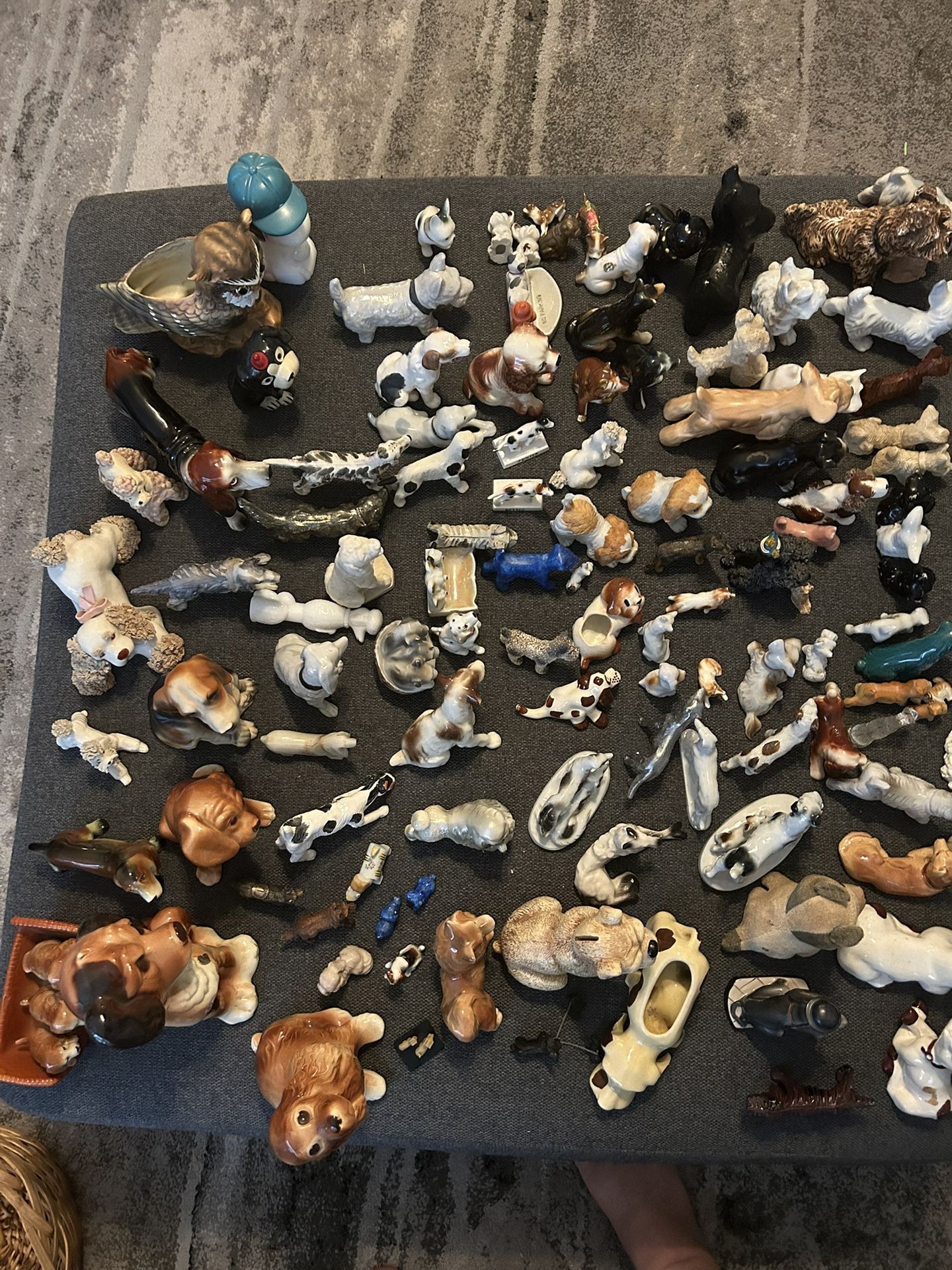 Antique Dog Figurines From 1950’s To 1970’s