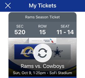 Rams Vs Cowboys Oct 9