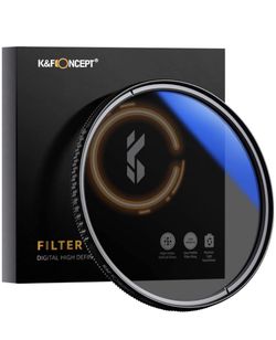 K&F Concept 37mm Circular Polarizer Glass Filter Ultra-Slim, 18 Multi Layer 