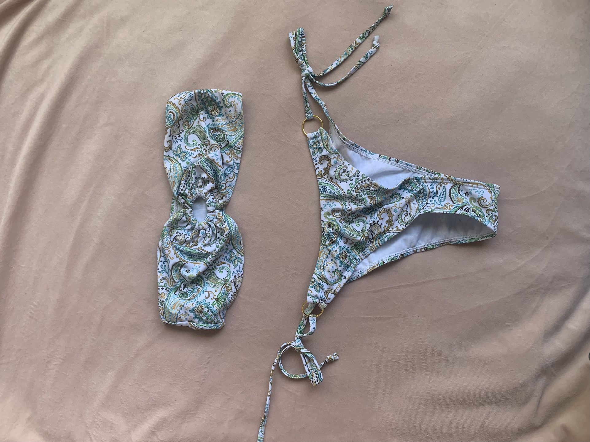 Strapless Bikini Set