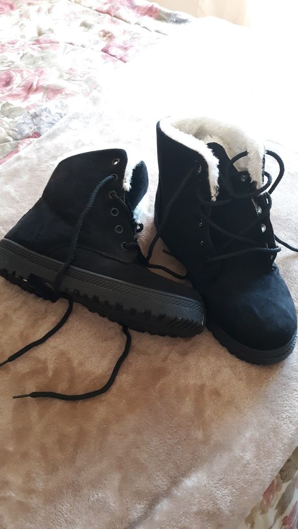 Black boots