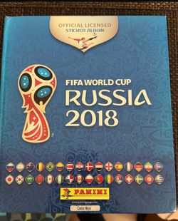 Russia 2018 World Cup Hard Cover Album