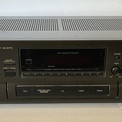 Technics AV Control Stereo Receiver SA-GX170 and Remote