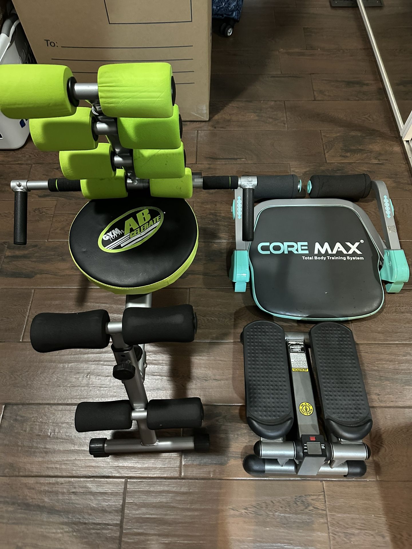 Work Out Equipment 3pcs