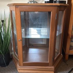 Small Display Case With Light 