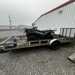 Trailer and 4 Wheeler