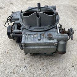 Holley 4  Barrel Carburetor