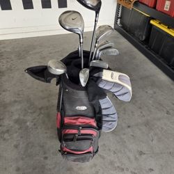 Used Golf Set and Bag
