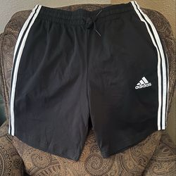 New Adidas Men’s Black Aeroready Shorts
