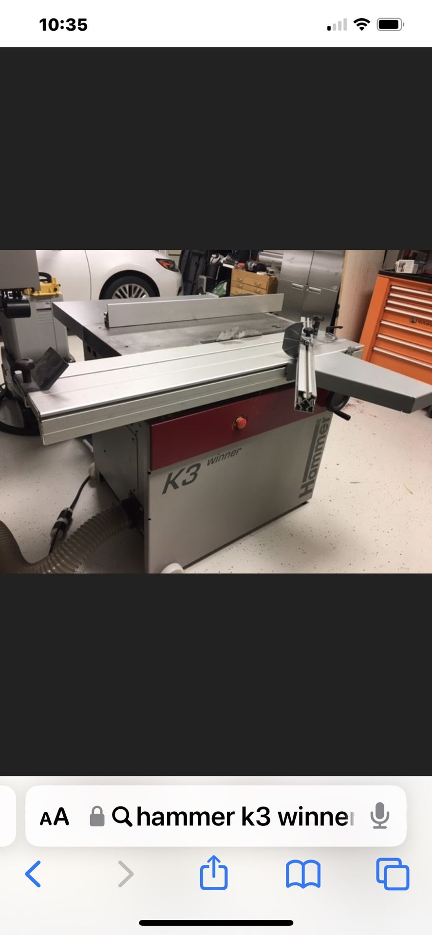 Hammer K3 Winner Sliding Table Saw for Sale in Orange, CA OfferUp