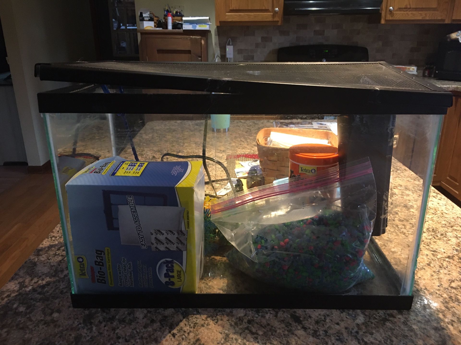 Fish tank and accessories