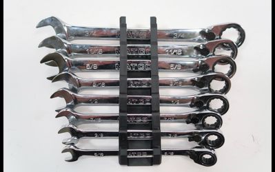 Matco 72 tooth 8 pc standard reversible wrench set
